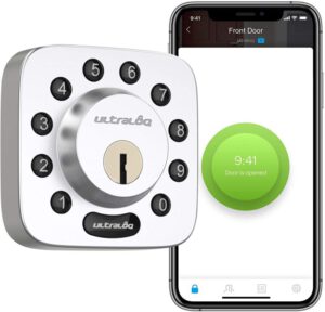 Ultraloq U-Bolt Bluetooth Enabled Keypad&nbsp;Smart Deadbolt Door Lock