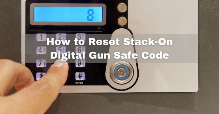 How to Reset Your Stack-On Digital Gun Safe Code — SecureOne